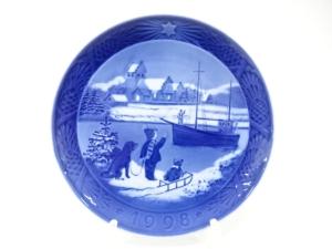 ROYAL COPENHAGEN　ロイヤルコペンハーゲン　Welcome Home　イヤープレート(1998年)　洋食器